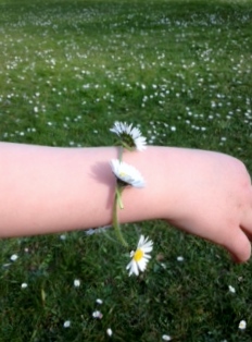 #MySundayPhoto, my sSunday Photo, #SilentSunday, daisy chains, daisies, flowers, dads, fathers, dad, parenting, relationships, park