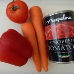 A basic, vegetable packed, child friendly tomato sauce