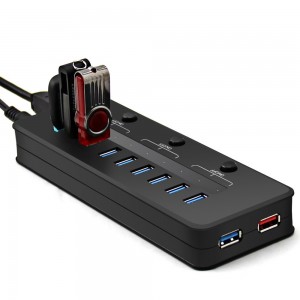 Eteckcity, multi port hub, USB, USB 3.0