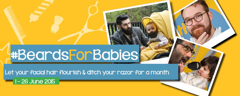 Beards for Babies, Lullaby Trust, SIDS, Sudden Infant Death Syndrome