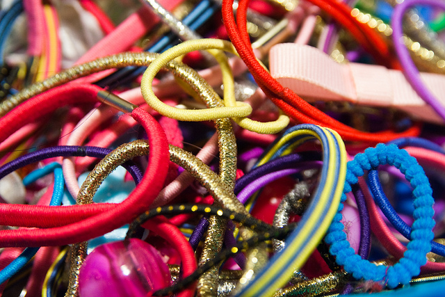 Hair bands; where on Earth do they all go? - Dad Blog UK