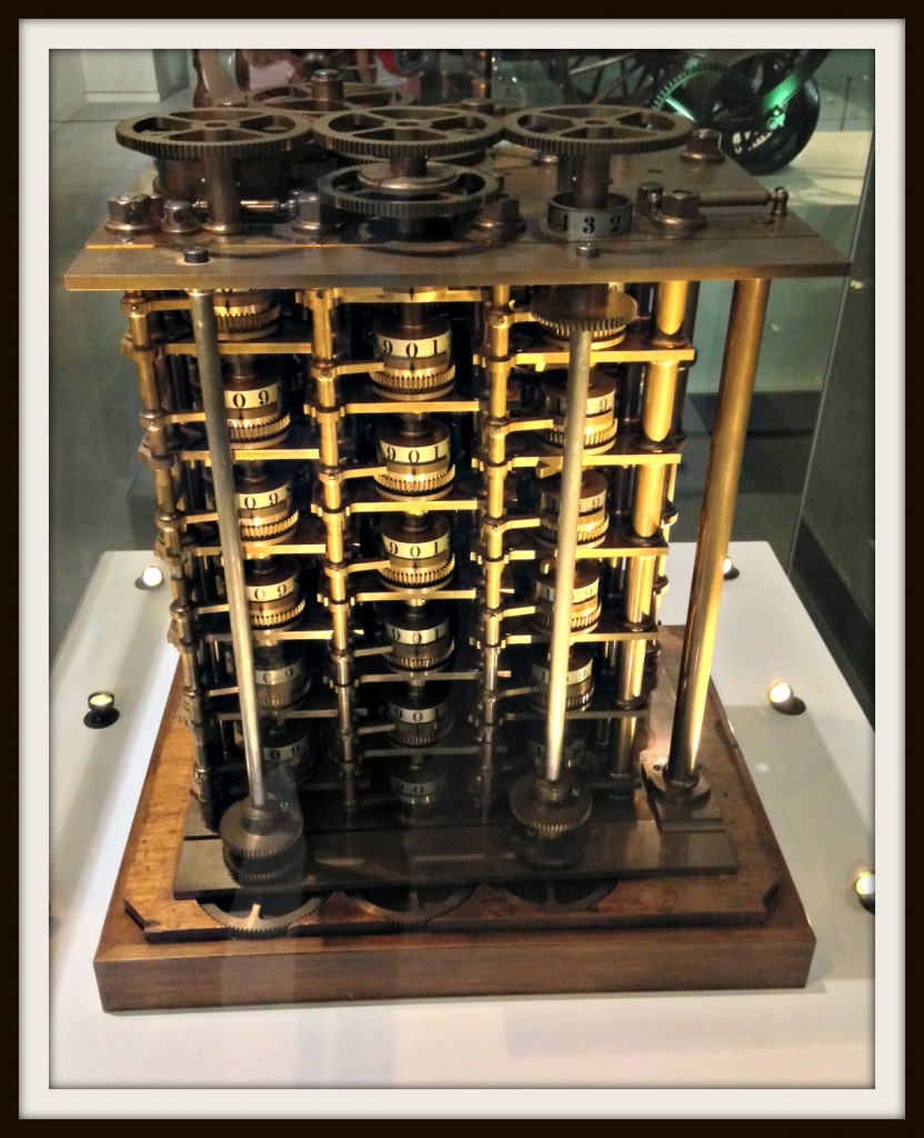 Science Museum, Babbage, Babbage's Difference Engine, days out, ways out with children, London
