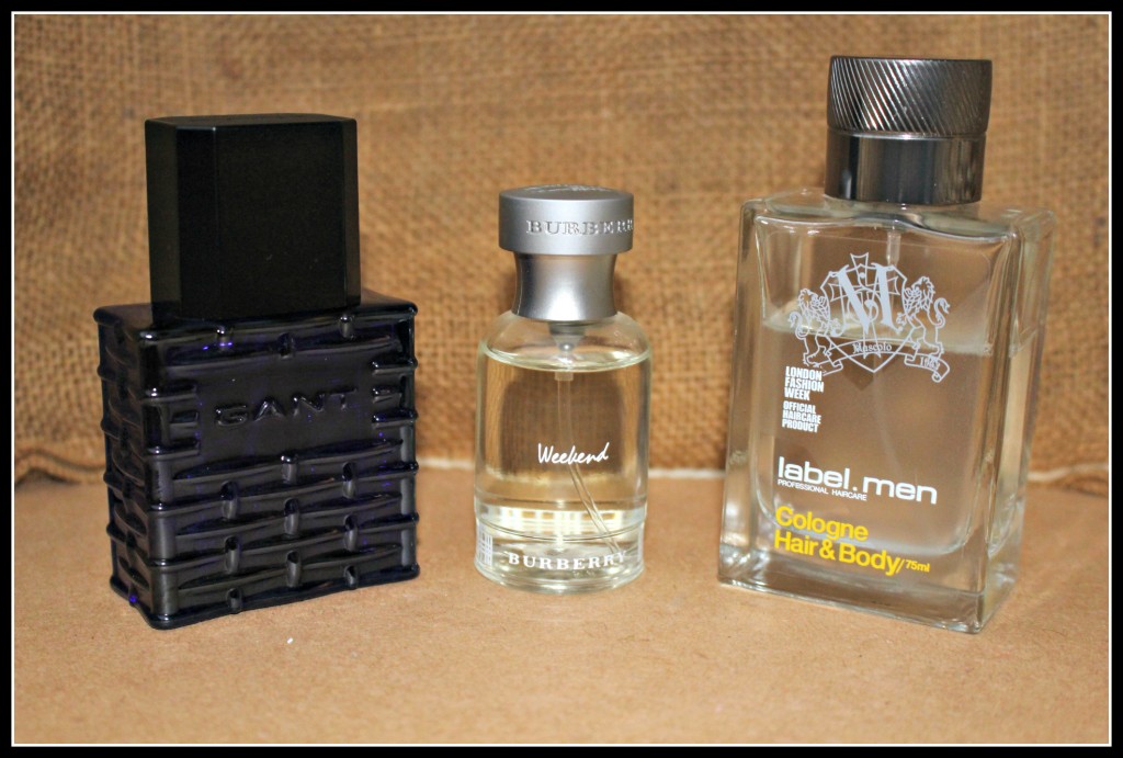 Burberry, Gant, Label.men, men's scents, men's fragrances