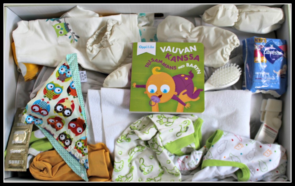 Finnish Maternity Package, Nokia, Moomins, Lordi