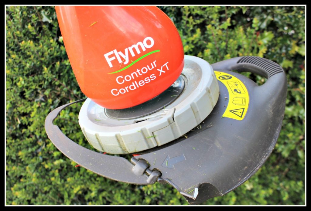 flymo contour cordless strimmer