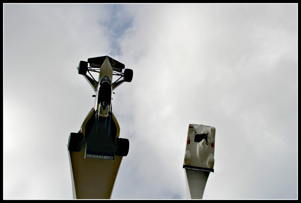 Goodwood festival of Speed, BMW, Shell, sculpture, main feature