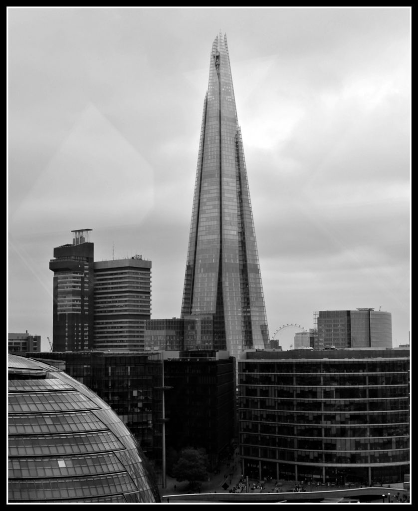 Shard, The Shard, City Hall, London Eye, Tower Bridge, view from Tower Bridge