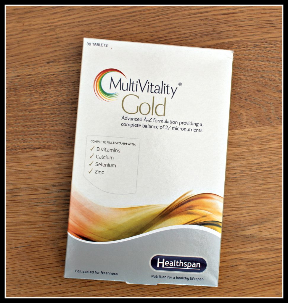 Healthspan, health supplement, MultiVitality Gold