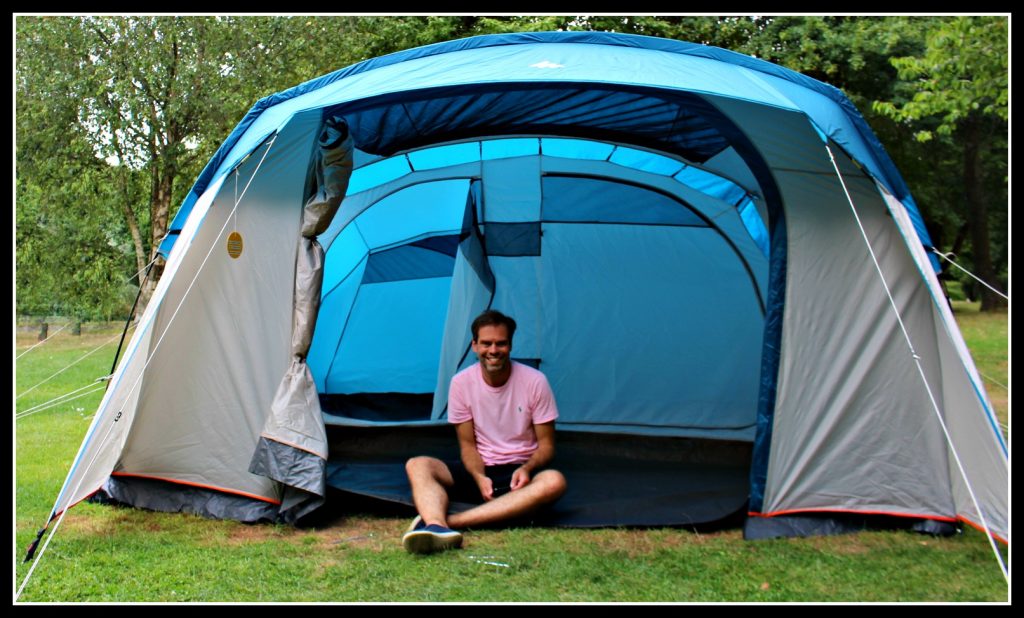 quechua 5 man tent