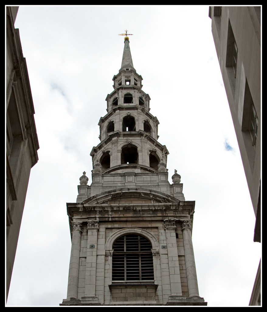 St Brde's. St Bride's Church, Fleet Street