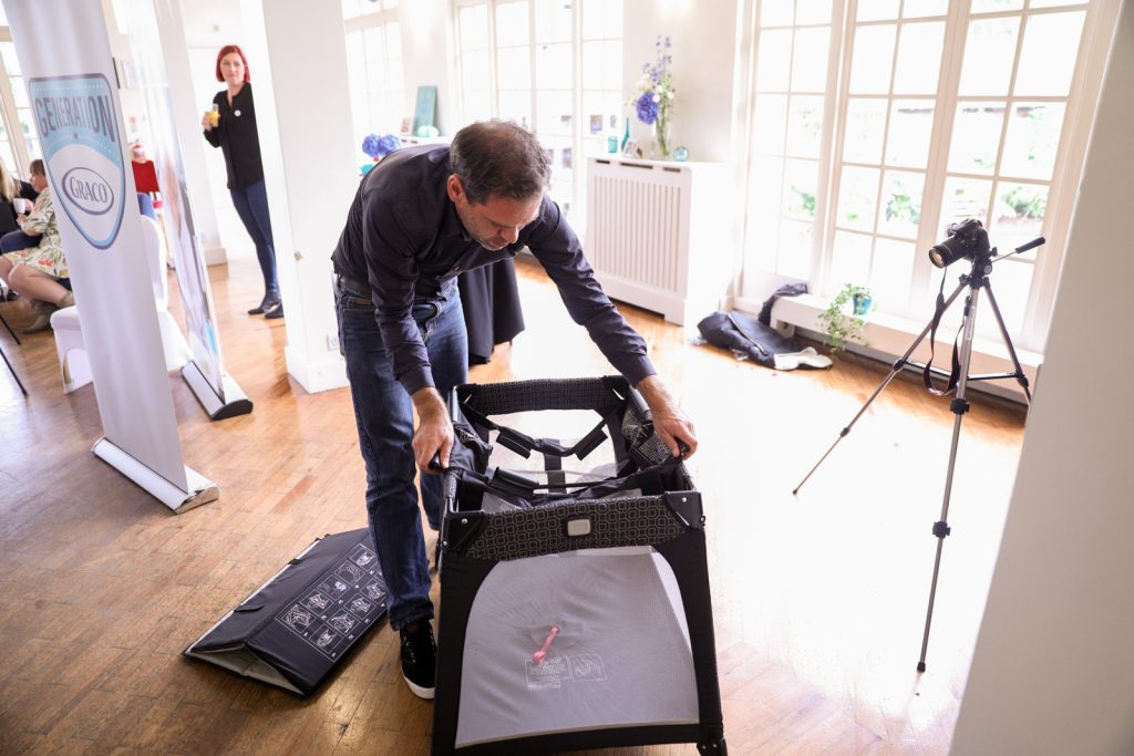 Graco. Nimble Nook, travel cot, ZSL London Zoo