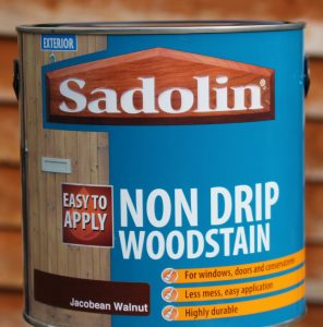 Sandolin, Sandolion and Sandtex, wood stain, woodstain