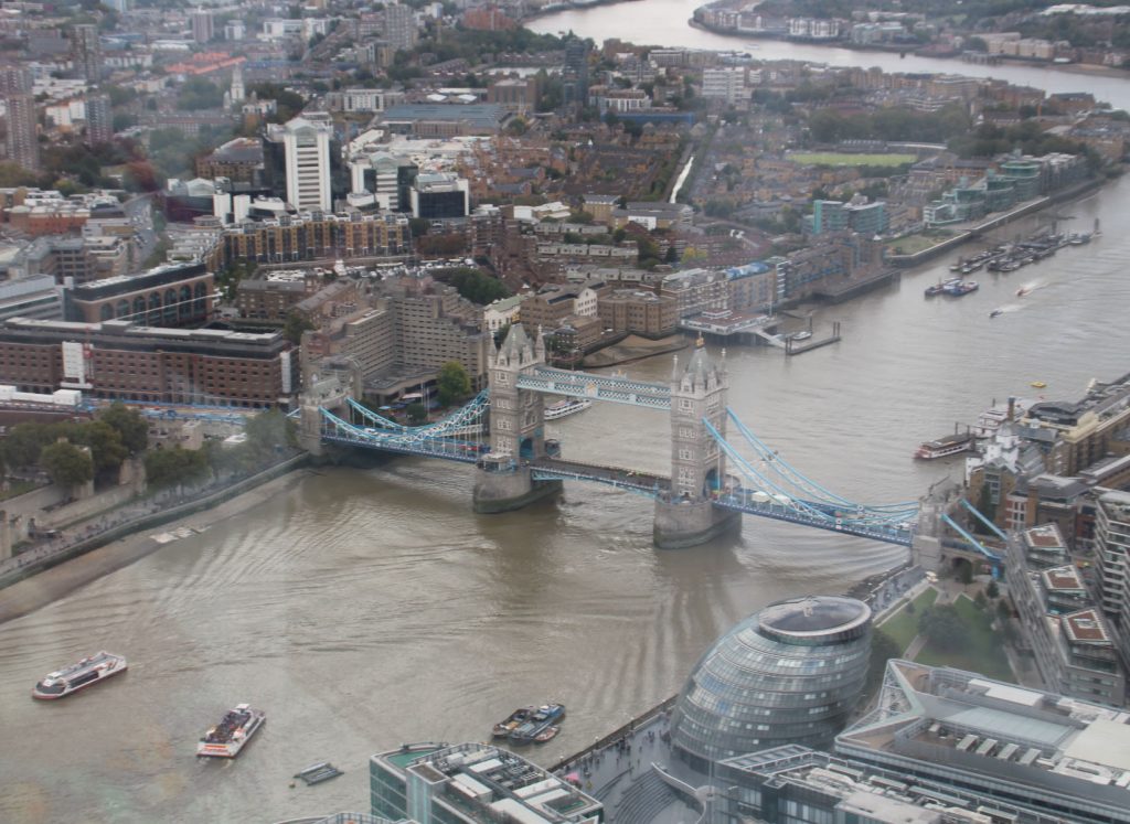 View From The Shard, The Shard, London, things to do in London with children