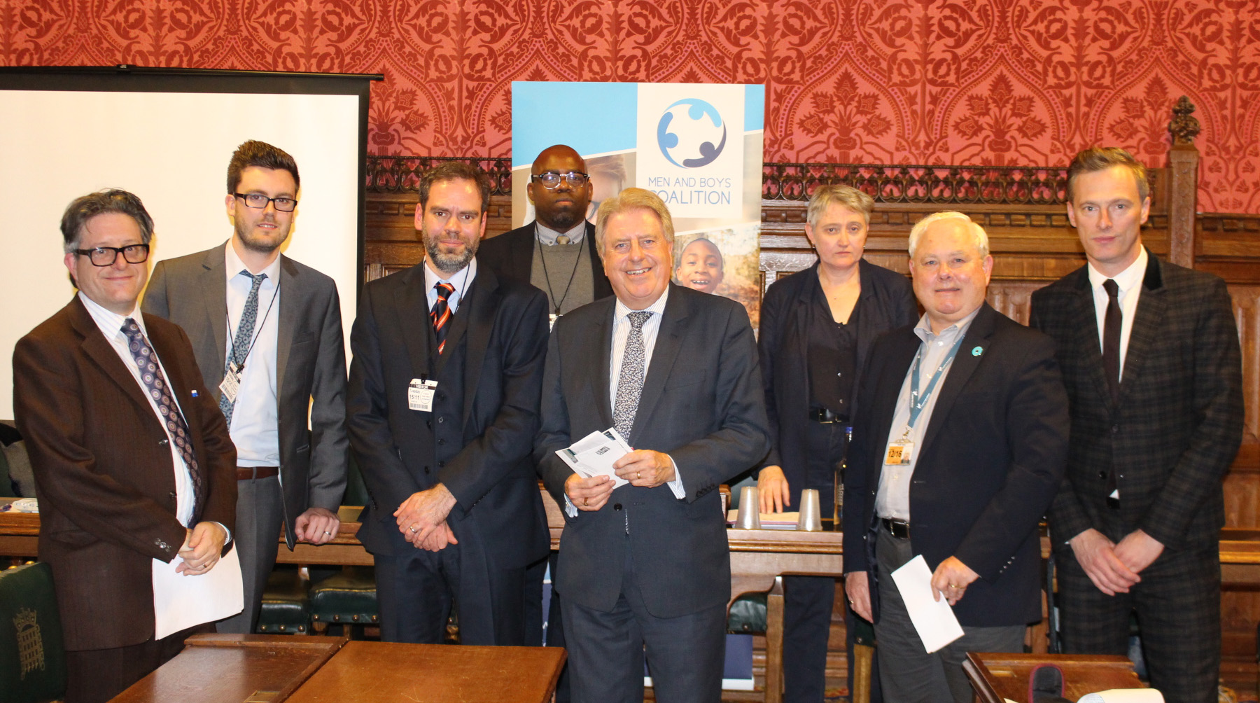 Men and Boys Coalition, David Evennett MP, Davif Evennett