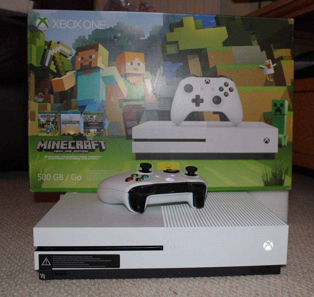 Xbox, Xbox One S, Minecraft, games, gaming, revoiew, Xbox One S review