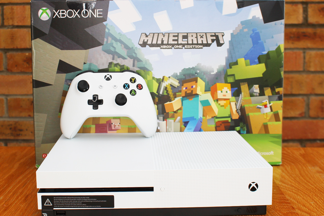 Xbox One S, Xbox One S Minecraft Review, 