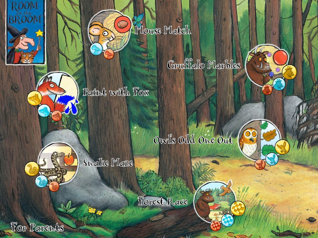 The Gruffalo, Gruffalo Puzzles, app, reviews, review, apps for children