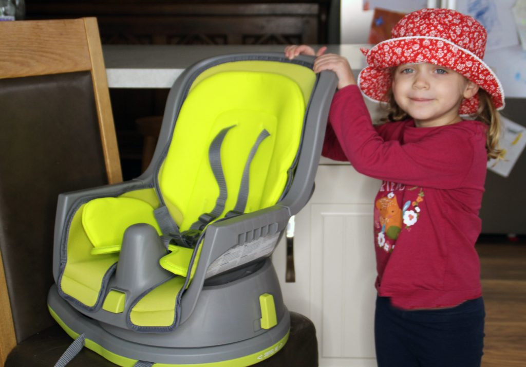 swivel high chair booster seat