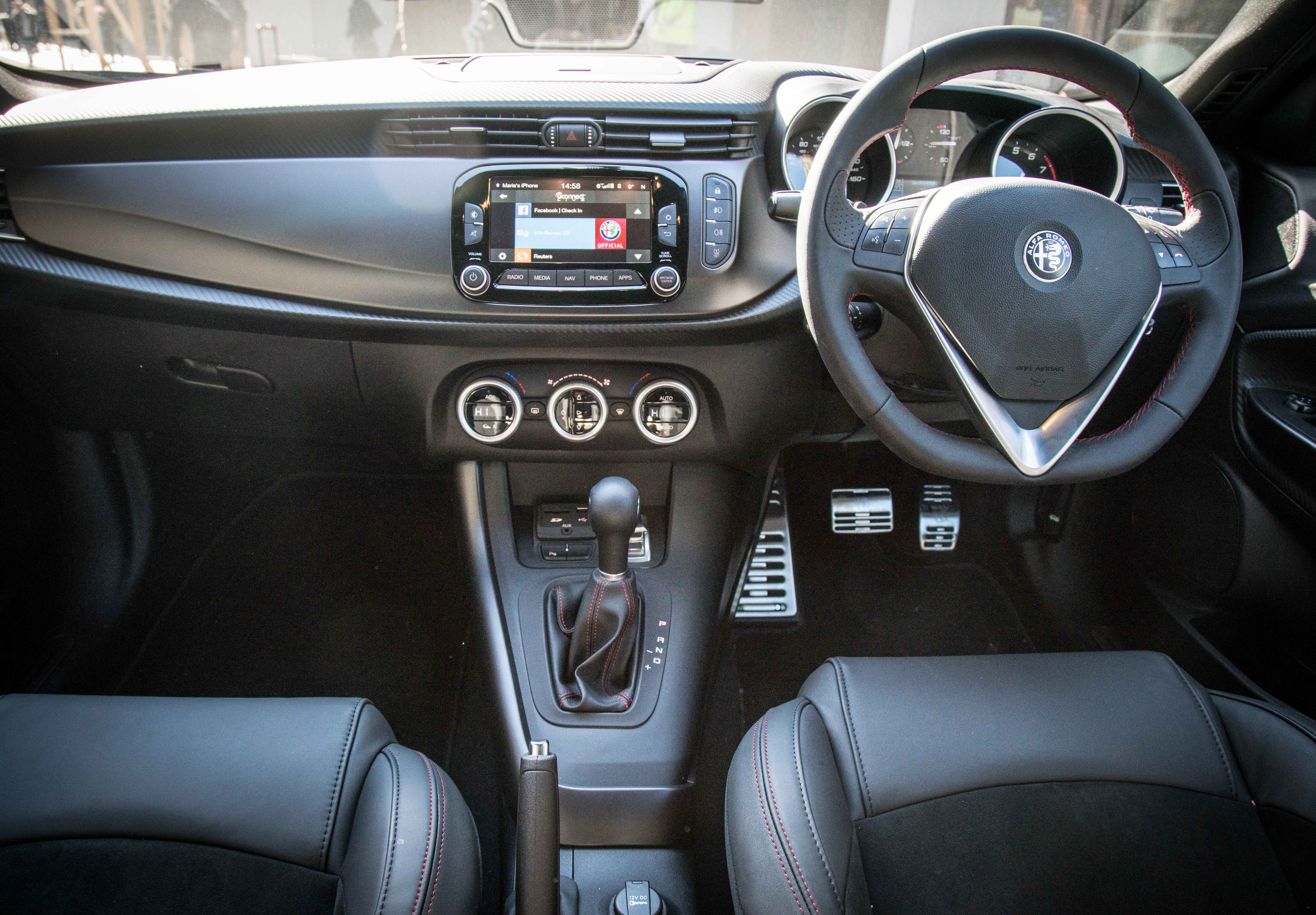 Alfa Romeo Giulietta Interior Dad Blog Uk