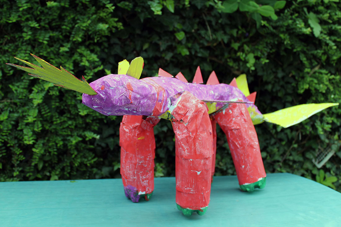 dragon, homework, paper mache, arts and crafts for children, dadbloguk, dadbloguk.com, school run dad