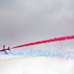 An impressive display from the Red Arrows