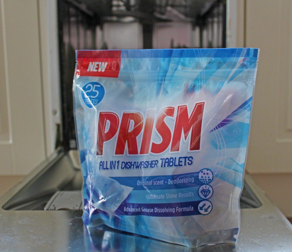 Prism, Prism Dishwasher tablets, Prism AllIn1 Dishwasher tablets, dishwaser tablet review, dad blog uk, dadbloguk, dadbloguk.com, school run dad, stay at home dad