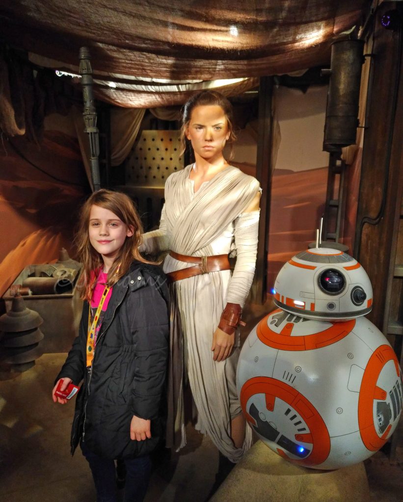 Madame Tussauds, Madame Tussauds London, Merlin, Merlin Annual Pass, days out in London with children dad blog uk, uk dad blog, Rey, Star Wars, daddy blogger