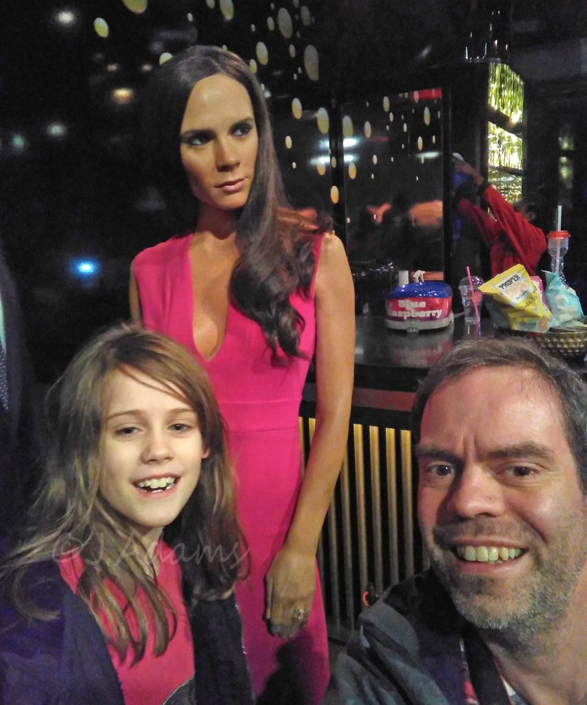 Victoria Beckham Madame Tussauds, Madame Tussauds London, Merlin, Merlin Annual Pass, days out in London with children dad blog uk, uk dad blog, daddy blogger