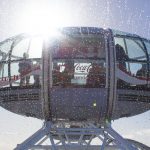 Travelling aboard the Coca-Cola London Eye