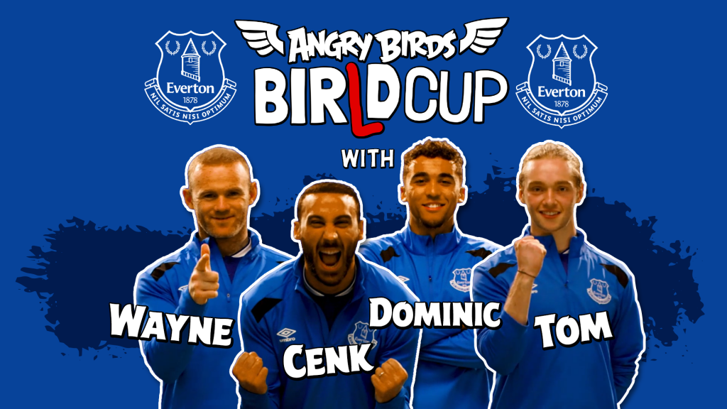 Wayne Rooney, Dominic Calvert-Lewin, Cenk Tosun, Tom Davies, Angry Birds, Birld Cup, dadbloguk, dadbloguk.com, dad blog uk, uk dad blogger, daddy blogger