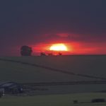 Sunset over the Cotswolds