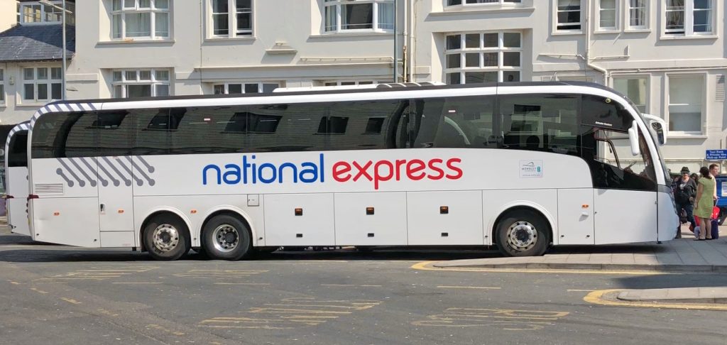 national express luggage tag