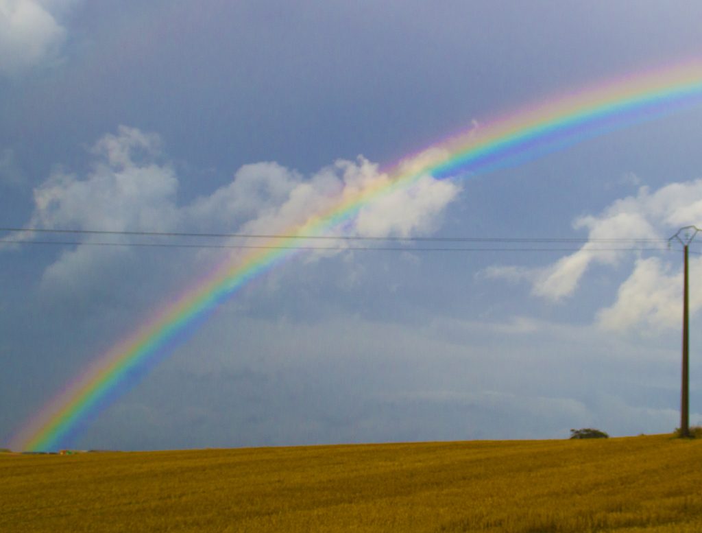 arc en ciel, rainbow, france, northern France, dadbloguk, dad blog uk, uk dad blogger, school run dad