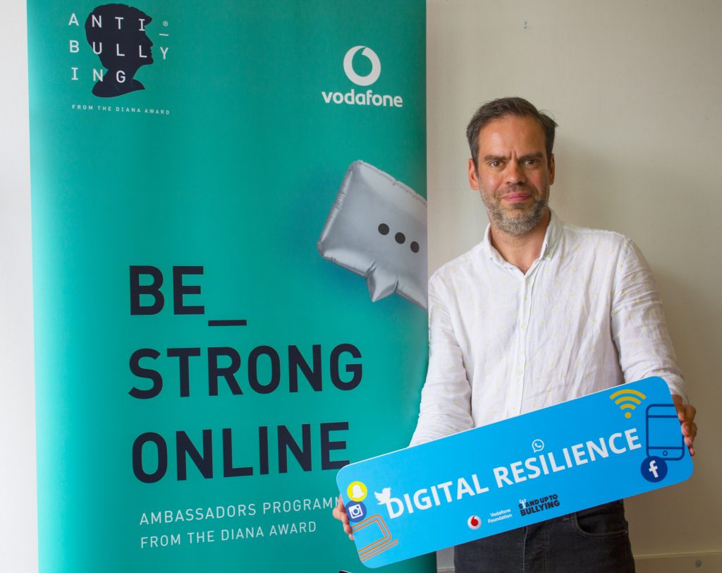 Be strong online, The Diana Award, Vodafone, Vodafone Foundation, Digital Resilience, Online safety, dadbloguk, dadbloguk.com, dad blog uk, school run dad, sahd