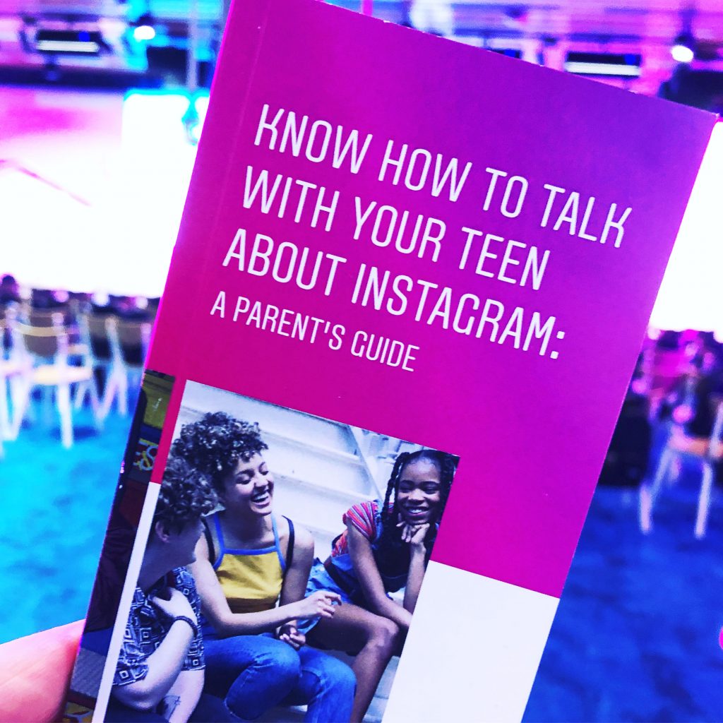 Picture of Instagram's guide for parents.