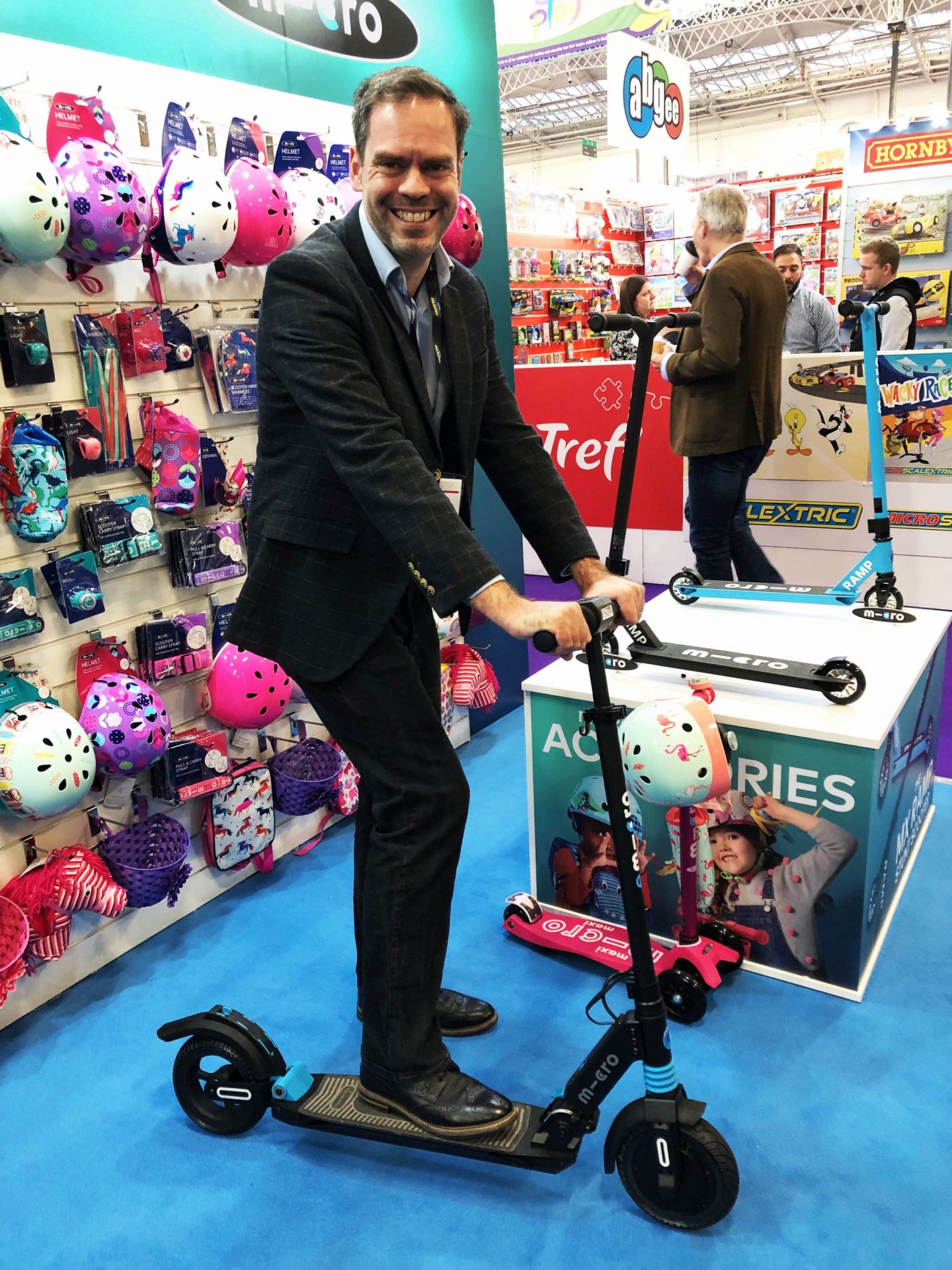 The Toy Fair, Toy Fair 2019, The Toy Fair 2019, Microscooters, dadbloguk, dad blog uk, dadbloguk.com, school run dad, sahd, wahd toys, gifts