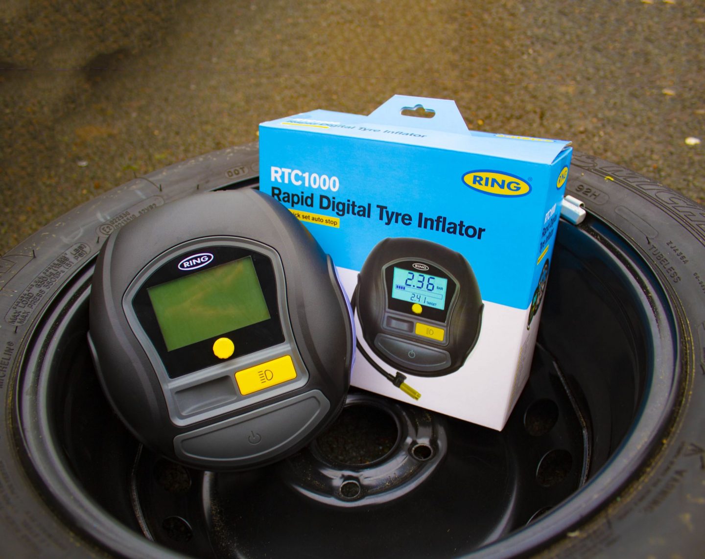 Ring rapid deals digital tyre inflator