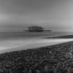 Brighton’s West Pier: One photo, two edits