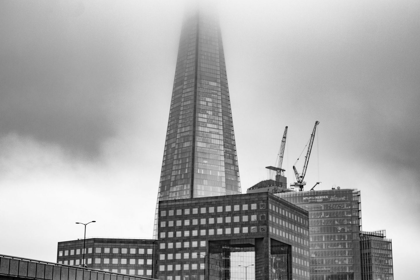 The Shard emerges from the mist - Dad Blog UK