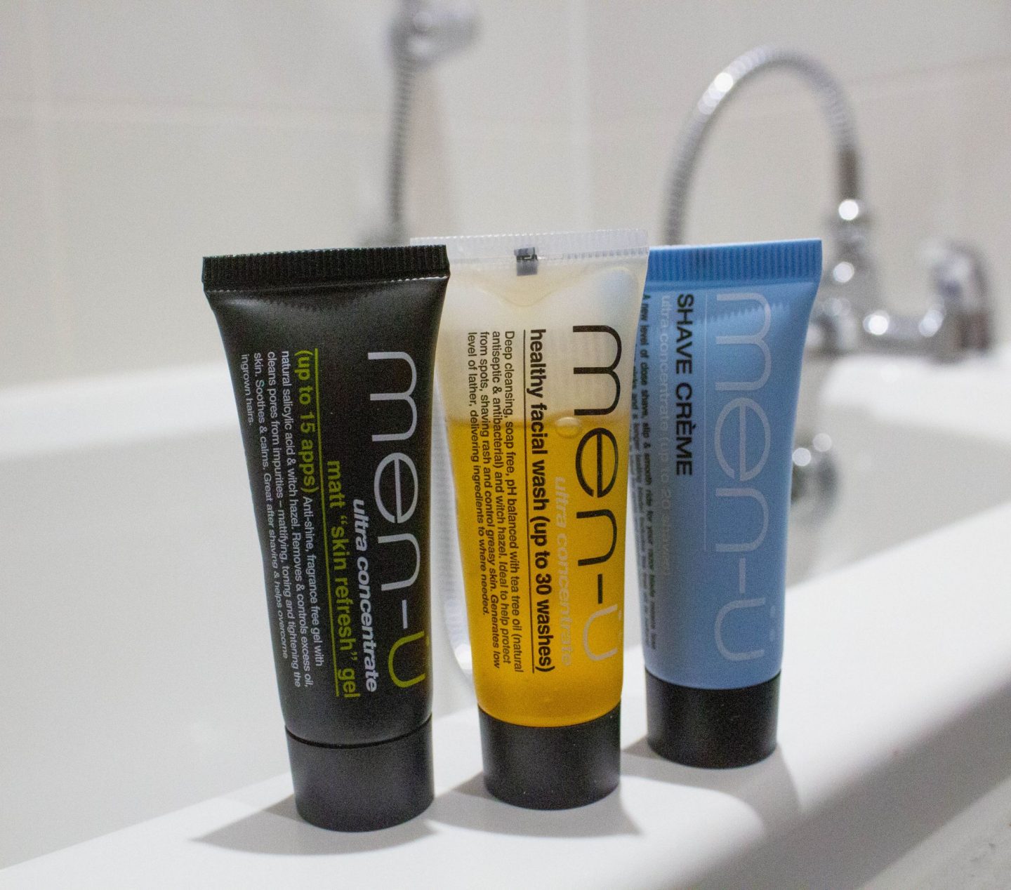 Men-ü, skin refresher set, dad blog