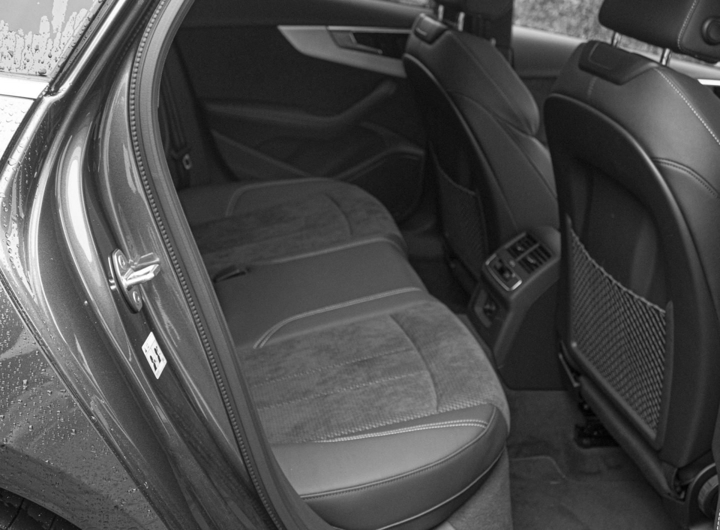 Audi A4 Avant back seat, 