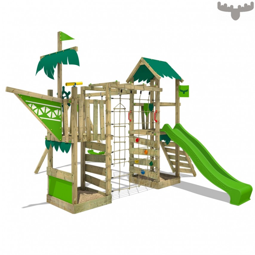 climbing frame, garden climbing frame, playing outdoors