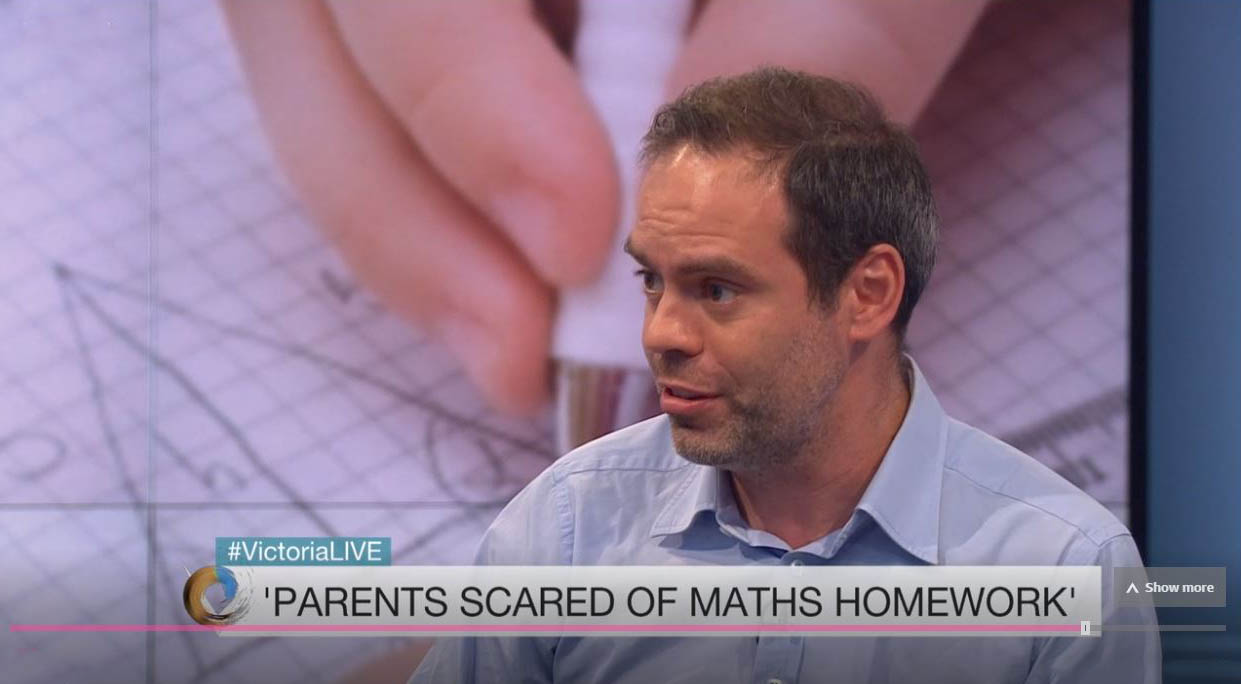 maths GCSE, John Adams of Dadbloguk on the Victoria Derbyshire show