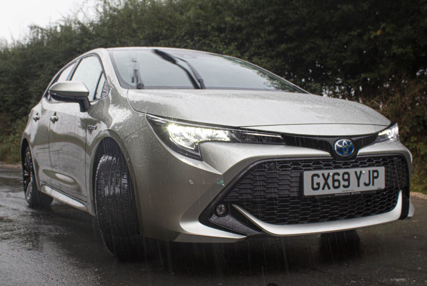 Exterior of the Toyota Corolla 