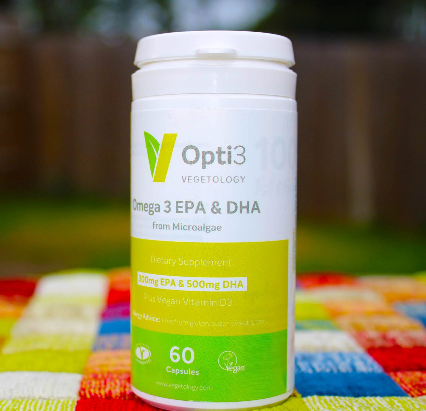 vegan omega 3 health supplement from Vegetology.