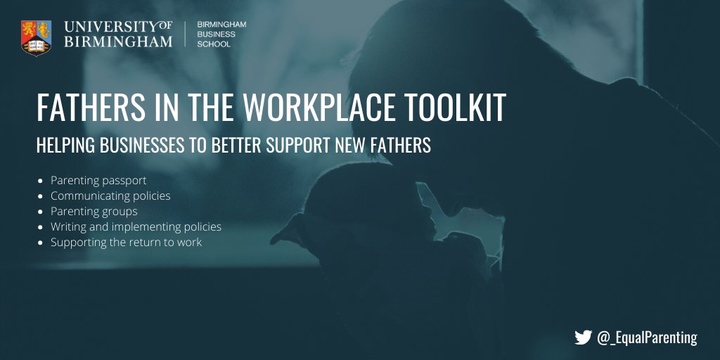 The fathers in the Workplace Toolkit from the Equal Parenting Project