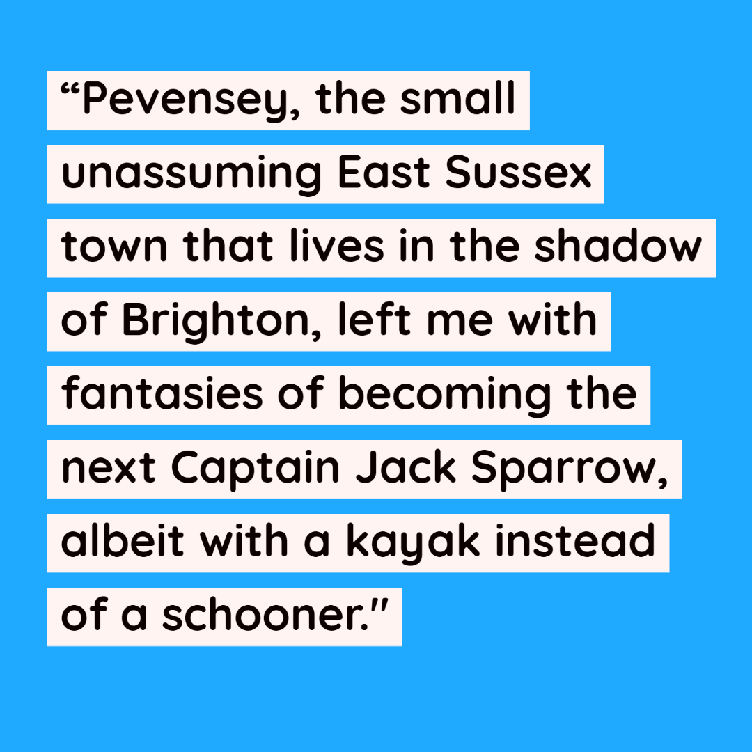 Quote about SUP, Pevensey and Captain Jack Sparrow