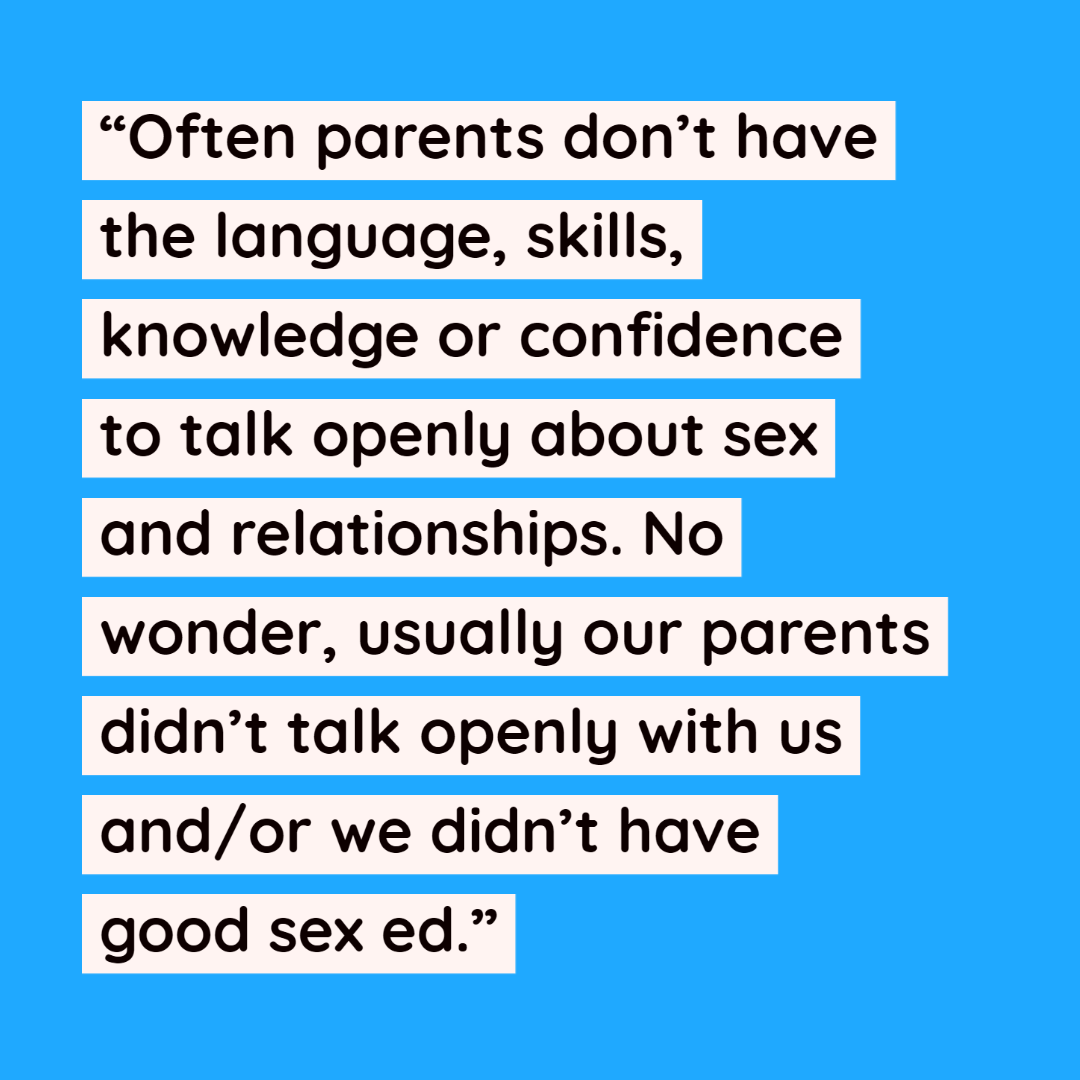 Quote from Outspoken Sex Ed co-founder Leah Jewett