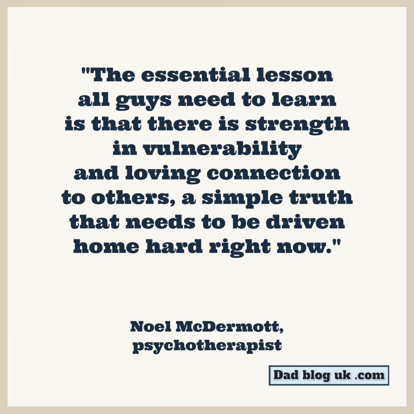 Noel McDermott quote