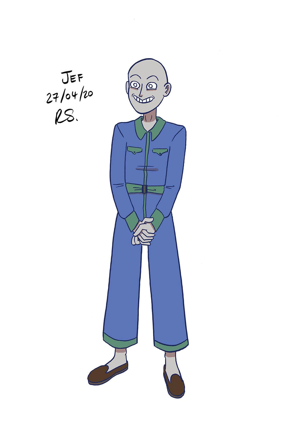 JEF character from The Rev, voiced by Juliet Aubrey